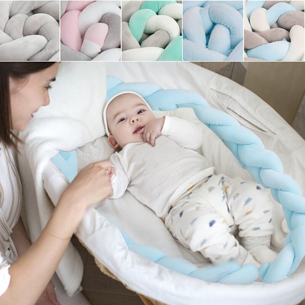 Slangevevd støtfangermatte 3M Velour Baby Bumper Ma
