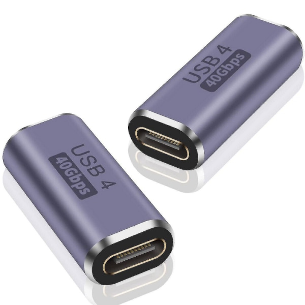 USB Type C 3.2 100w hona till hona förlängare 40gbps 8k adapter U
