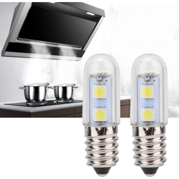 Pære, 110/220V 1,5W E14 LED-pære Majslampe til symaskine