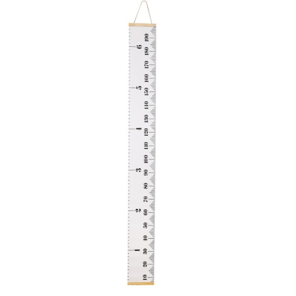 Wall Hanging Height Chart Ruler Measure Chart Cartoon Canvas Wall