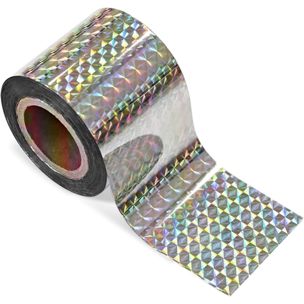 （4.8cm*50m），Pigeon Repellent Tape Bird Scarer Double Sided Bird R