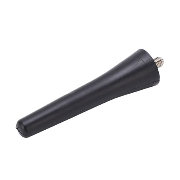 Bil nummerplade antenne mast 6561N3 6.7CM Længde ABS Sort Repl