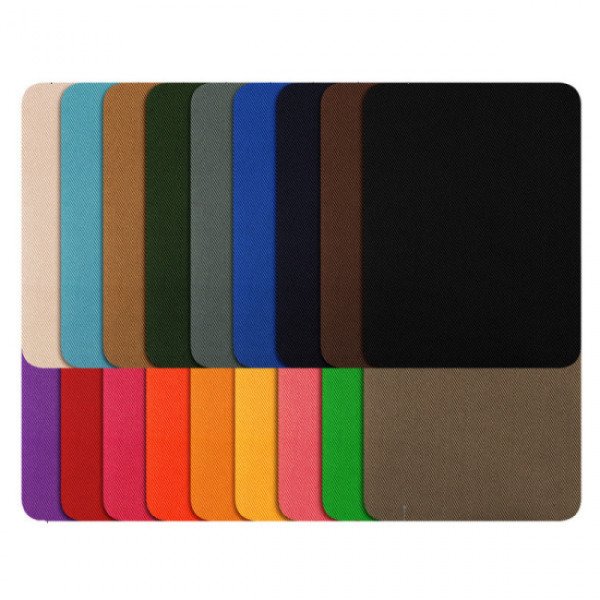 Stryk på laglappar i 18 färger Multicolor Multicolor
