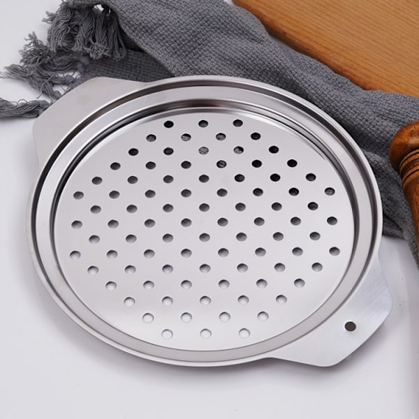 Rustfrit stål Spätzle Maker låg med skraber Traditionel Germa