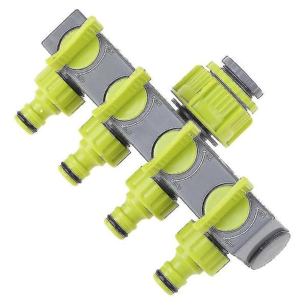Have Splitter Slangeforbindelse Vanding Adapter 4-vejs Vanding