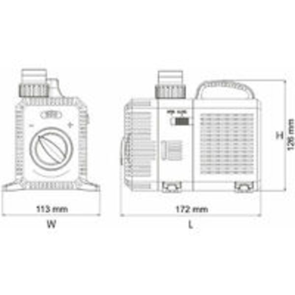 CTP-2800 SuperECO Dam Pumpe op til 3000l/h 10W
