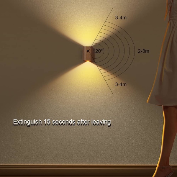 Sisäseinävalaisimet 2 kpl, Linkage Sensor Wall Sconce Led Up D