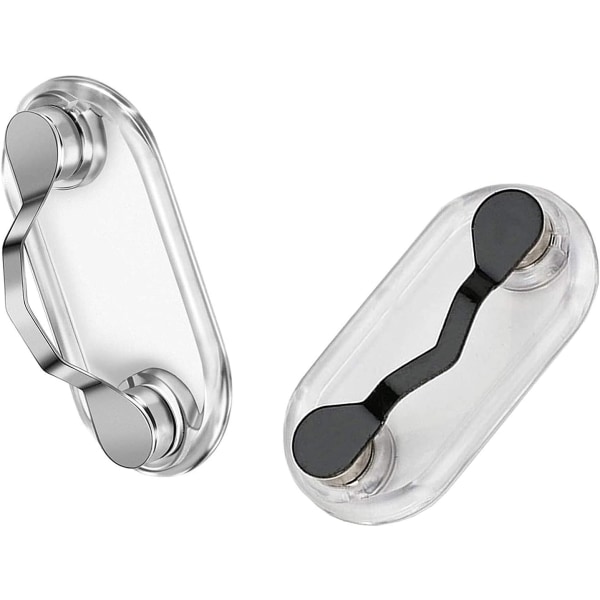 2 delar magnetisk glasögonhållare, magnetisk glasögonhållare, glas