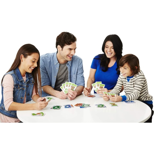 Mattel Games - Skip-Bo kort- och brädspel för hela familjen,