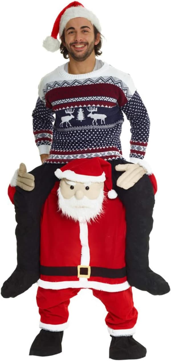 Julekarneval kostumer, one size, julemand, mænd