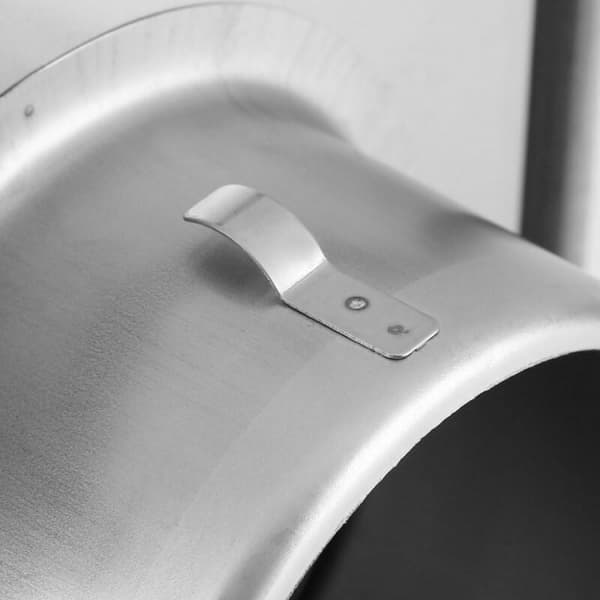 1 stk. ventilationsgitter - udendørs ventilationsgitter i stål