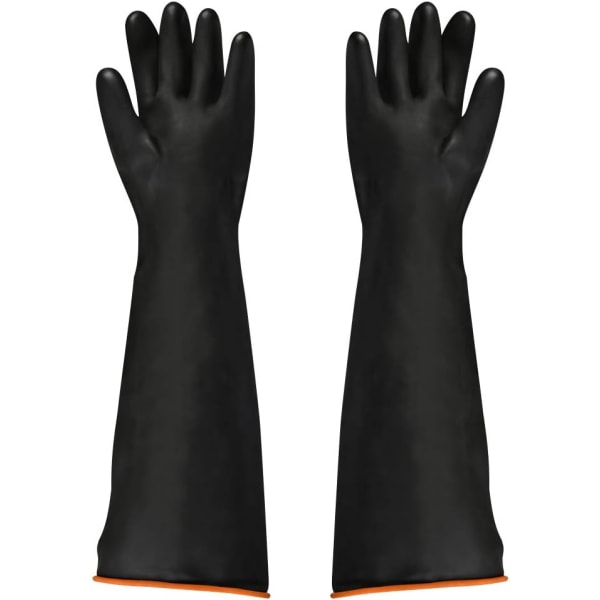 Kemikalieresistenta latexhandskar i gummi, syra-/alkaliresistenta/I