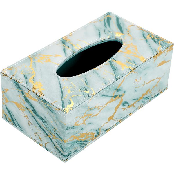 Rectangular Tissue Box/Dispenser in PU Leather Sober and Practica