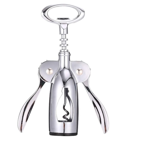 Lever Corkscrew, Rødvinflaskeåbner med to skridsikre håndtag