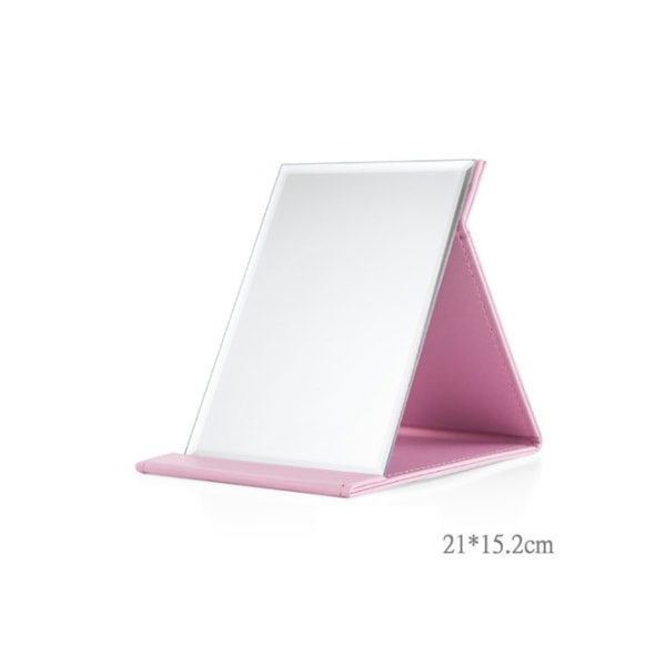 1st rosa bärbar hopfällbar spegel sminkspegel med stativ, Dressi