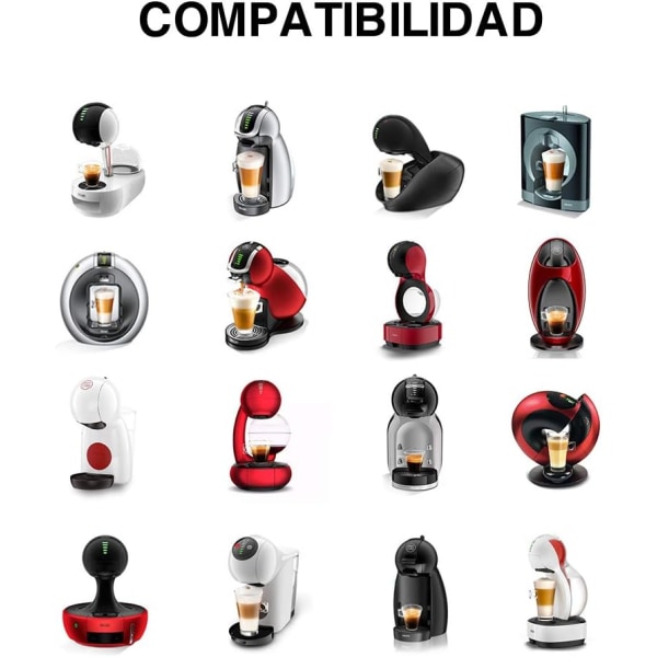 i Cafilas Dolce Gusto -yhteensopiva uudelleenkäytettävä kapseli, Dolce Gusto -kahvikapseli