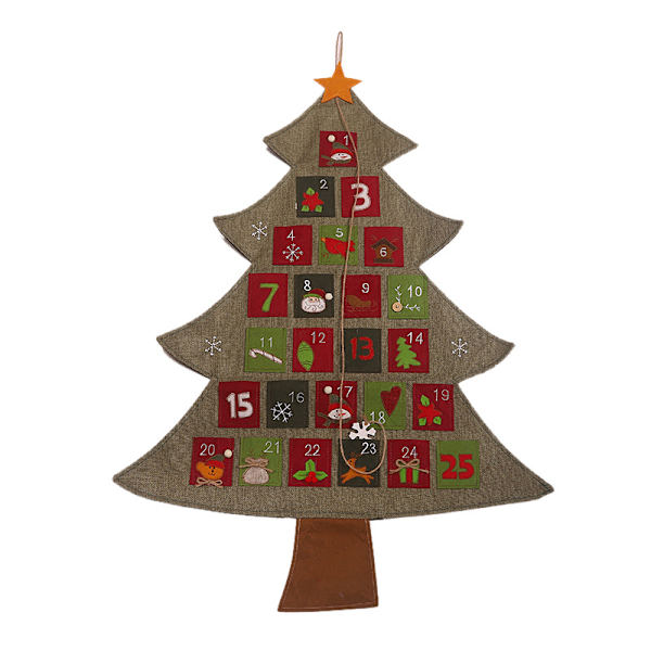 Julkalender Julgran Julräkning