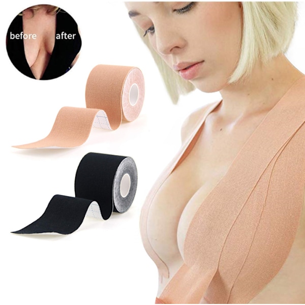10cm * 5m tilfeldig klipp og løft brystlapp bh, med bryststropp,