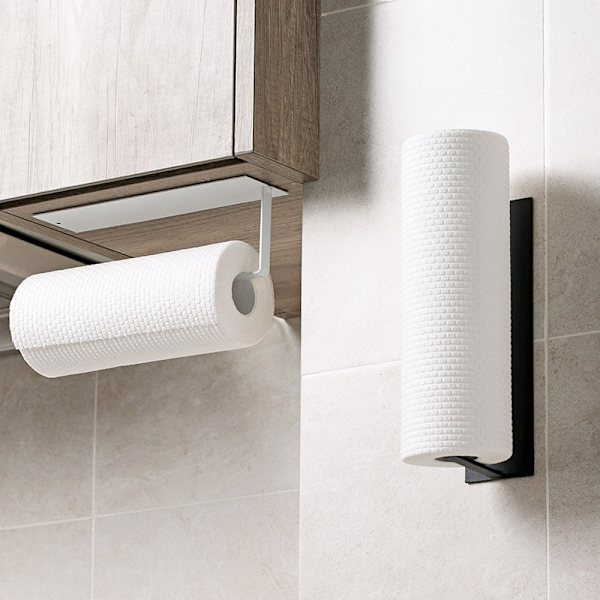 Keittiöpaperiteline Seinälle Kiinnitettävä Keittiöpaperiteline Ei Porausta