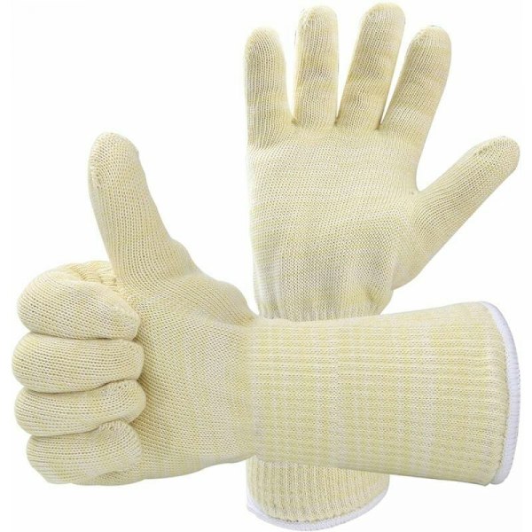 1 Par Grillhansker Varmebestandige Hansker One Size -