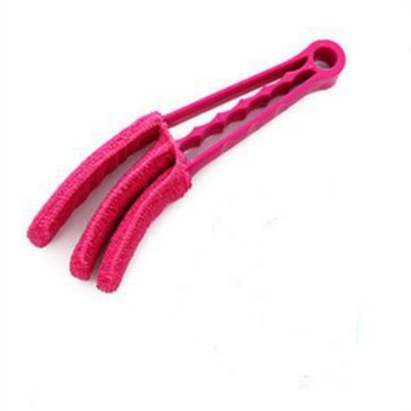 1pcs Packed with Cleaning Brush, Red Microfiber Car Vent Cleaning