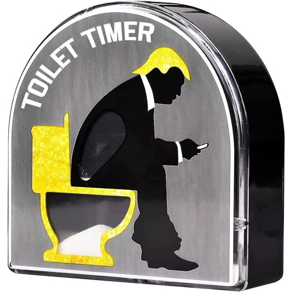 5 minutters toilet timeglas sandur, sandur med sjovt print