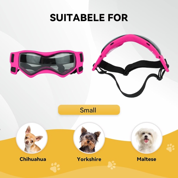 Koiran silmäsuojalasit, koiran aurinkolasit, helppo käyttää, tyylikkäät
