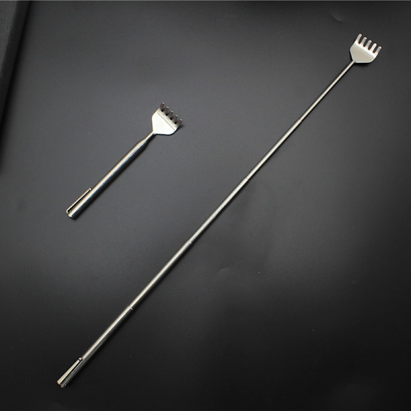 Retractable back gripper silver