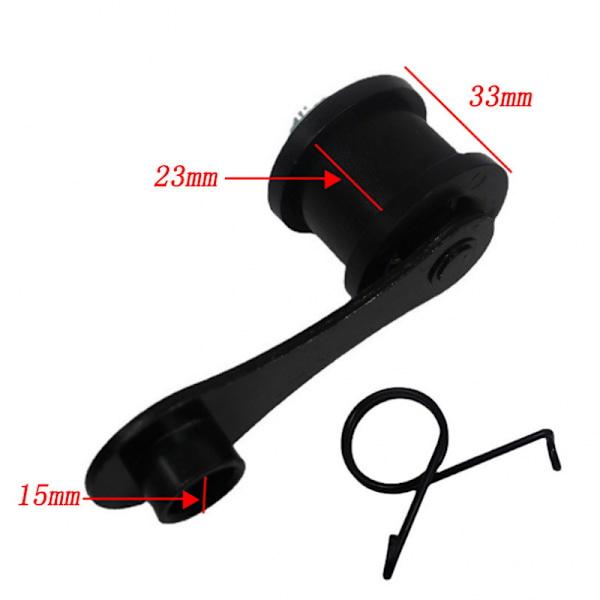 Universal Fit Kjede Strammer Guide Roller Slider Smuss Pit Bike M
