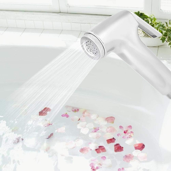 Toalett spray pistol, bærbar ABS toalett baderom bidet spray show