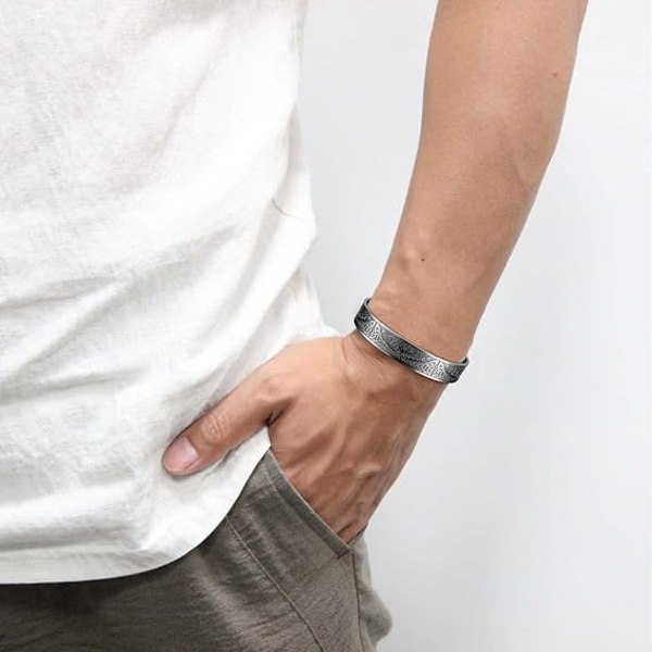 Magnetisk koppararmband för män Magnetiskt armband hög gauge So