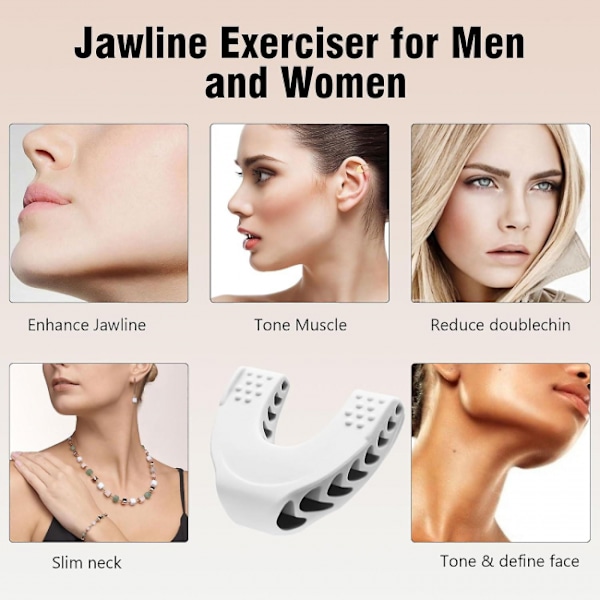 1 st Jawline Trainer, Jaw Trainer, Jawline Exerciser för män och w