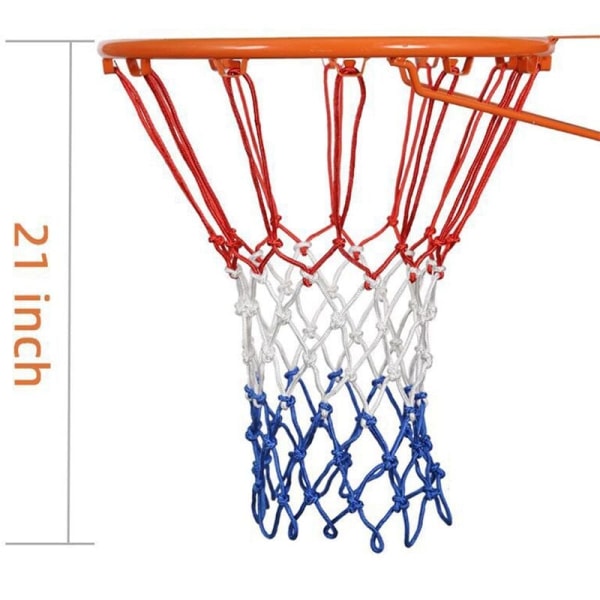 2 stk. basketballnett erstatning, standard basketballkurvnett