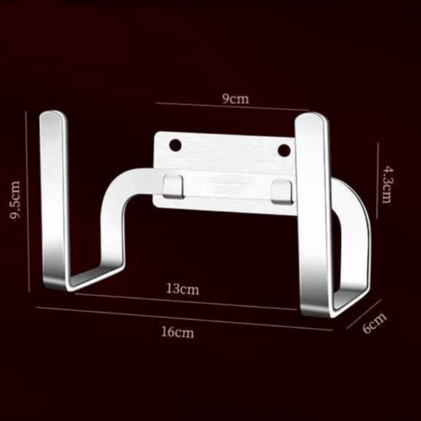 Rostfritt stål grytlocksfäste grytlock, 2-delad montering sta