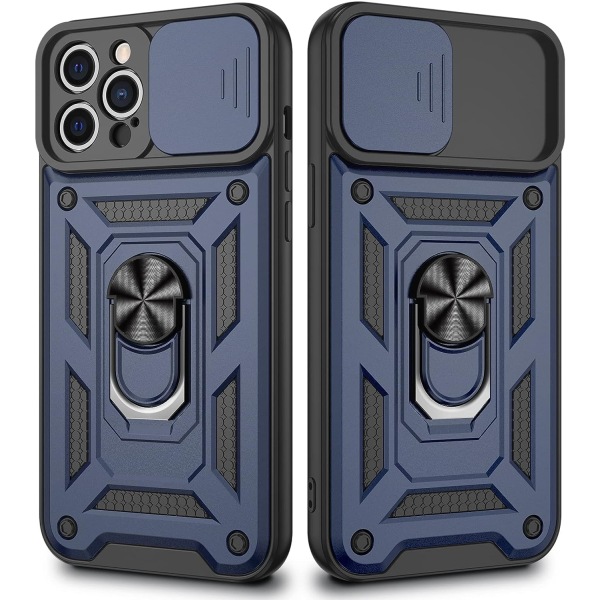 Yhteensopiva iPhone 12 Pro Max case kanssa, jossa on liukukameran cover ja