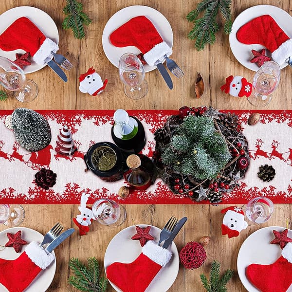 Julebordløper Flagg Elg Julebordløper Lang Non-S