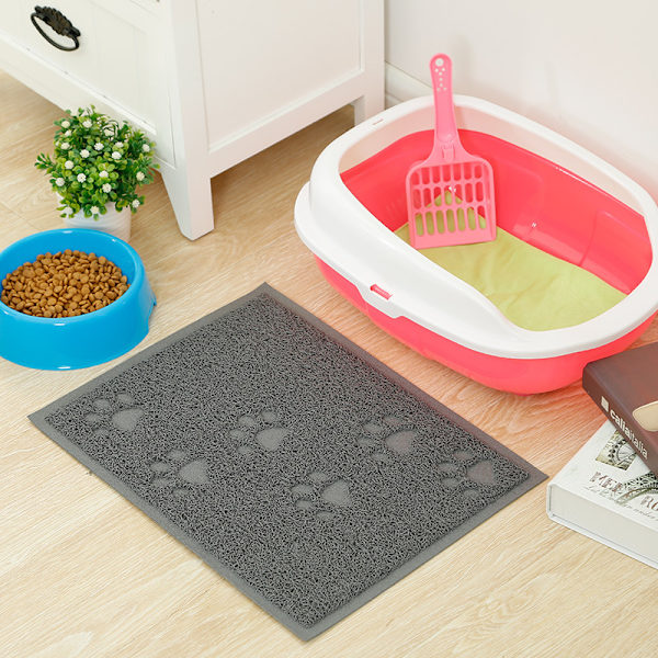 30*40cm, (Brun) Katt Toalettmatta Kattmatta Kattströmatta