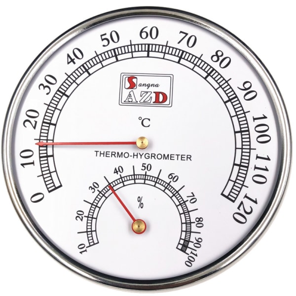 Saunarum Termometer Hygrometer, Celsius Meter Monitor til Arbejde