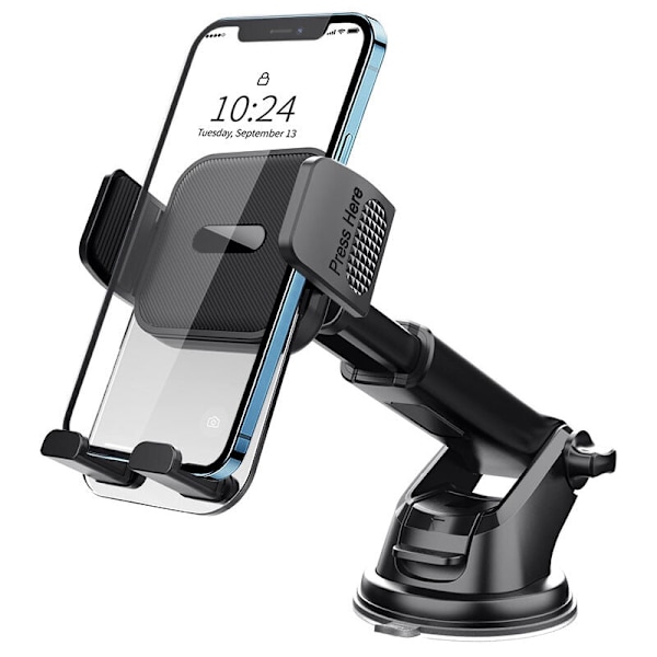 Biltelefonhållare, 2023 Uppgraderad [Super Sugkopp] Biltelefonhållare