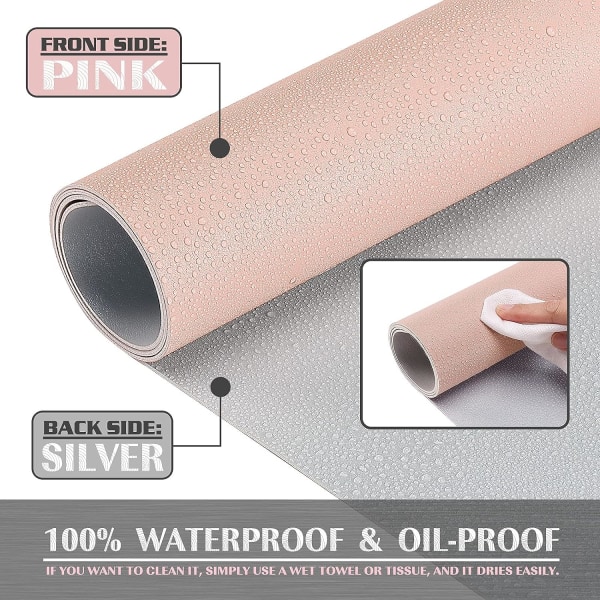 Skrivebordsmatte, skrivebordsmatte, skrivebordsmatte 35cm x 60cm, bærbar matte, skrivebordsmatte fo