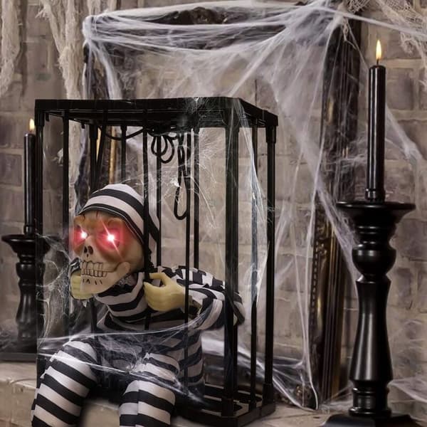 Animert skrikende Halloween-dekorasjon, Halloween-dekorasjon Pro