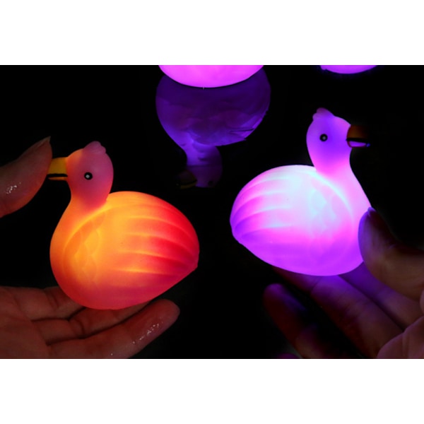 3 luminescerende flydende vandildfugle luminescerende legetøj i contac