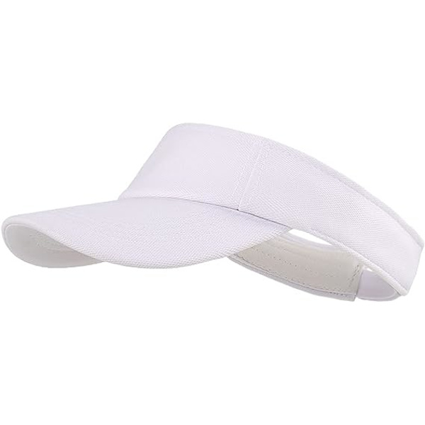 1 st Visor Cap Kvinnor Män Anti-UV Sol Visor Unisex Justerbar Sport