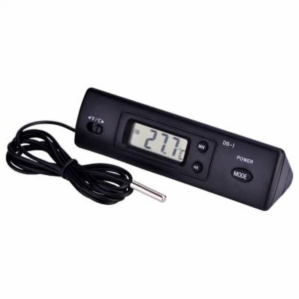 Elektronisk digitalt LCD-termometer probesensor med ledning til køleskab