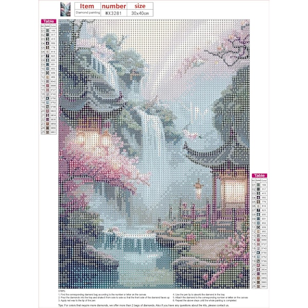 （43）2 stk DIY Diamantmaleri Julekit, 5D Jule Emb