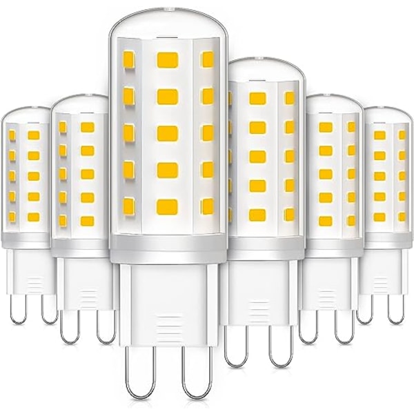 G9 LED-lyspærer, 3W tilsvarende 30W halogenlampe, varmhvit 27