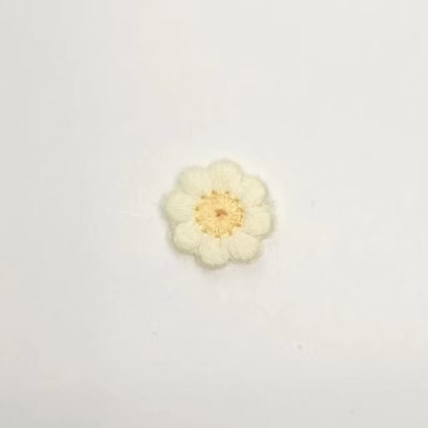 20 stk./parti broderi klistermærke til små blomster