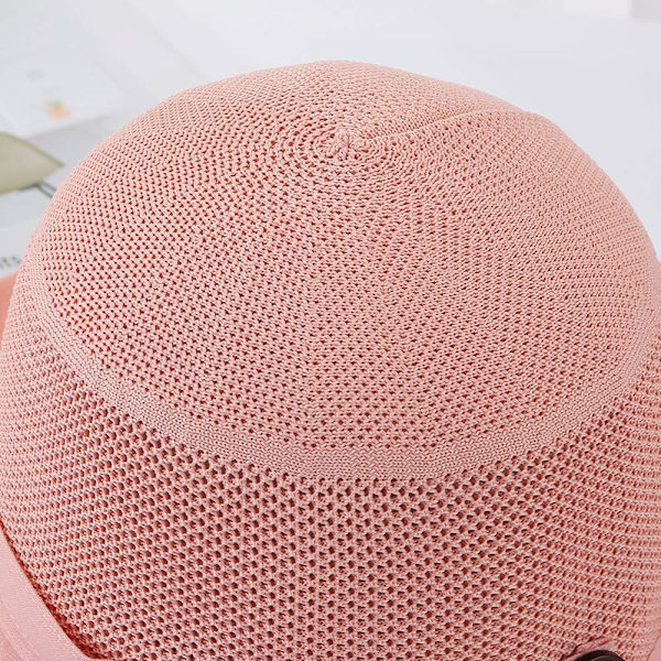 Mesh Solhatte til kvinder, UPF UV-beskyttelse, pakbar, bred skygge,