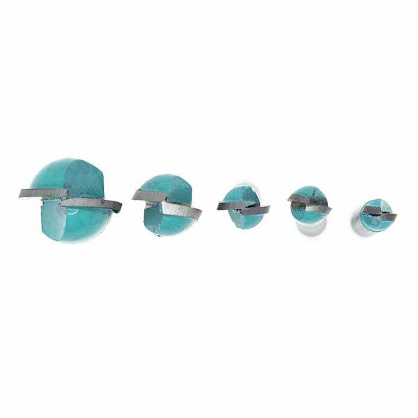 5 st 6 mm skaftfräs kärnboxbitar CNC rund spårfräs