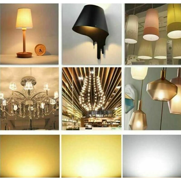 5 watin g9g9 LED-lamppu, 6000k valkoinen valo, vastaa 40 W 42